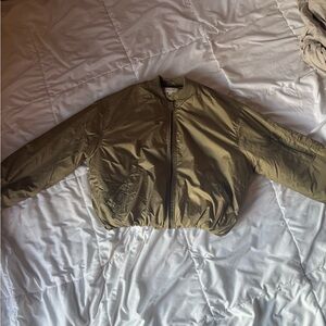 PacSun Khaki Bomber Jacket